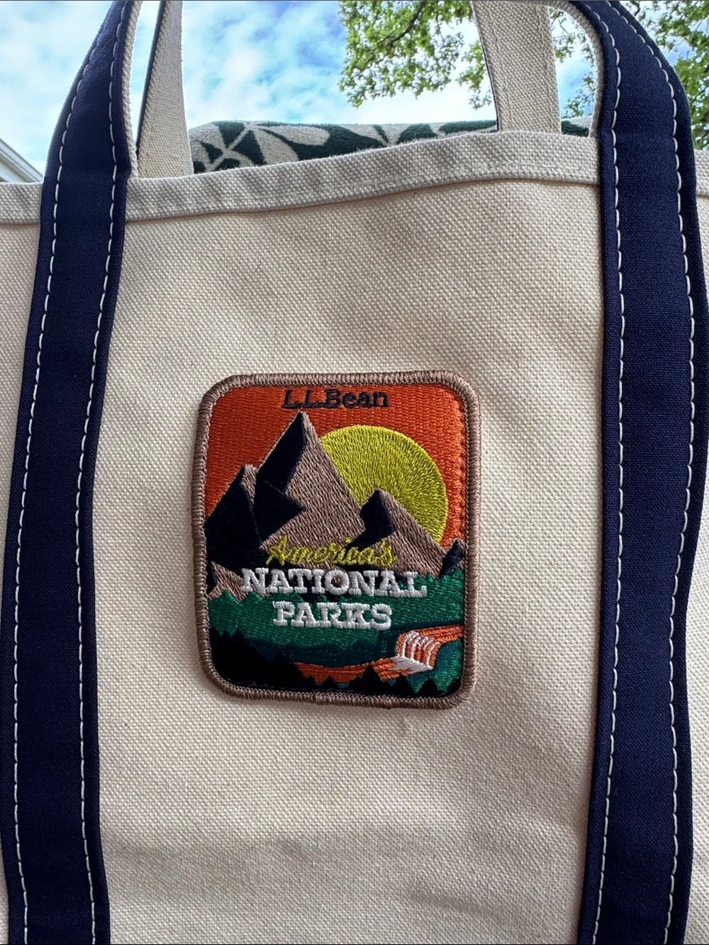 L.L. Bean National Parks Canvas Tote